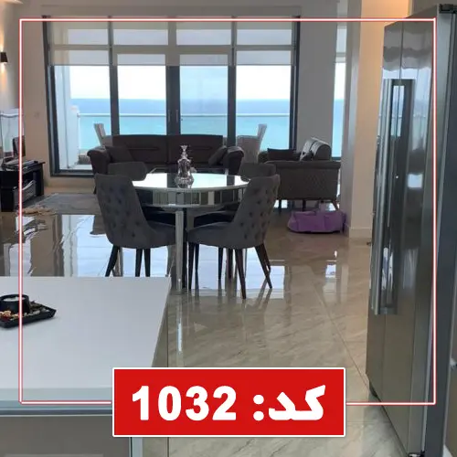 آشپزخانه و نشیمن آپارتمان 120 متری در تایباد 8694543125862