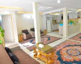 اتاق پذیرایی فرش شده با آشپزخانه خانه ویلایی در قوچان 54897
